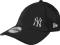 Nowa Czapka NEW ERA NY Mettam Blk/Silver S/M