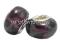 PD297 Lampwork koraliki modułowe ze wzorem fiolet