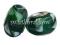 PD329 Lampwork koraliki modułowe ze wzorem zielon PD329 Lampwork koraliki modułowe ze wzorem zielon