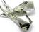 SWAROVSKI kolczyki SILVER Certyfikat SREBRO