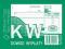 KW (Kasa Wypłaci) DOWÓD WYPŁATY- BLOCZEK - DRUK