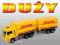 CIĘŻARÓWKA MAN Z PRZYCZEPĄ DHL - BRUDER