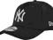 Nowa Czapka NEW ERA NY Blk/Grey M/L (56,8-59,6cm)