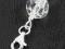 CHARMS -- KULA MOONLIGHT - Swarovski 925 ZAWIESZKA