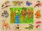 BRIMAREX DREWNIANE PUZZLE LAS