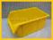 10 x POJEMNIKI MAGAZYNOWE ŻÓŁTE 110 x 165 x 7
