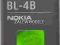 NOKIA ORYG BATERIA BL-4B 7070 prism 2630 2760 6111