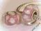 SZKLANY KORALIK MODULOWY  PINK CHARM  nr594