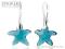 Kolczyki SWAROVSKI ELEMENTS Starfish 16 Indicolite