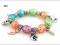 BRANSOLETKA CHARMS -MULTICOLOR