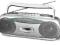 Radiomagnetofon BOOMBOX Hyundai TR1118S srebr. WAW