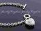 Modna bransoletka charms silver plated + cyrkonie