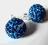 Kolczyki KULE 10mm C.BLUE  Swarovski NAJTANIEJ!!!