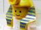 x177px1 Yellow Minifig, Headgear Headdress Mummy