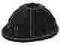 3833 Black Minifig, Headgear Construction Helmet