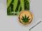 Benin 2010 100 Francs Marihuana Cannabis - Złota