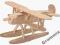 ~ PUZZLE DREWNIANE 3D ~ SAMOLOT HEINKEL HE-51 ~