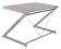 Biurko Z-Line czarne,chrom 122x76cm - 816-02-B-C