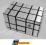Kostka Rubika Cube Twist 3x3x5 Silver NOWOŚĆ