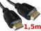 Kabel HDMI - HDMI ver. 1,3b GOLD 1,5m