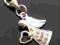 SWAROVSKI CHARMS ANIOŁ ANIOŁEK SREBRO 925  PREZENT