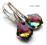 SWAROVSKI BAROQUE SREBRO 925 KOLCZYKI ~ 16 kolorow