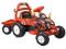 Traktorek + przyczepa ARTI O-KB-6038 czerwony