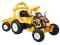 Traktorek + przyczepa ARTI O-KB-6038 żółty