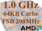 AMD DURON 1.0GHz 64KB Cache FSB 266MHz S.A