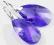 ~   Swarovski Migdał 28 mm Blue Violet AB NOWOŚĆ ~