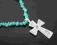 Srebrny Naszyjnik z Turkusem