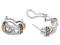 Srebrne Kolczyki z Cyrkonią