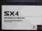 INSTRUKCJA OBSŁUGI SUZUKI SX4