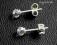 SWAROVSKI sztyfty 4 mm KULKI CRYSTAL AB kolczyki