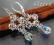 Kolczyki SWAROVSKI SWAROWSKI ślub AB 421 OKAZJA