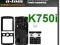 OBUDOWA Sony Ericsson K750i KOMPLET KLAWIATURA GT