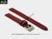 pasek do zegarka 14 mm DILOY P205EL.14.4 bordowy