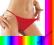 SEXY Stringi ze srebrną nitką_N 71_EWANA __L__