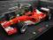 HOT WHEELS ELITE FERRARI F2003GA M.SCHUMACHER 1:18