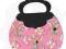 TOREBECZKA duża  (0011) różowa scrapbooking