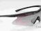 Okulary UVEX RACER black mat wymienne szybki w kpl