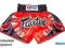 BS0611 Spodenki Muay Thai FAIRTEX czerwono-czarne