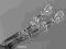 kolczyki KRYSZTAŁ srebro długie ŚLUB WESELE NOWOŚĆ