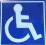 Naklejki dla niepełnosprawnych - zewnętrzne