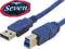 SEVEN markowy kabel USB 3.0 A-B 1.8m