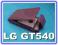 ETUI KABURA FIOLET LG GT540 SWIFT + FOLIA LCD