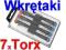 7x wkrętaki precyzyjne Prosonic TORX GSM Nokia LG
