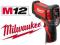 PIROMETR TERMOMETR LASER. C12 LTGH-0 MILWAUKEE M12