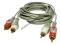 Kabel 2xRCA - 2xRCA 1,8m HQ KB-006