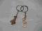 BRELOK DO KLUCZY 2 sztuki dla pary